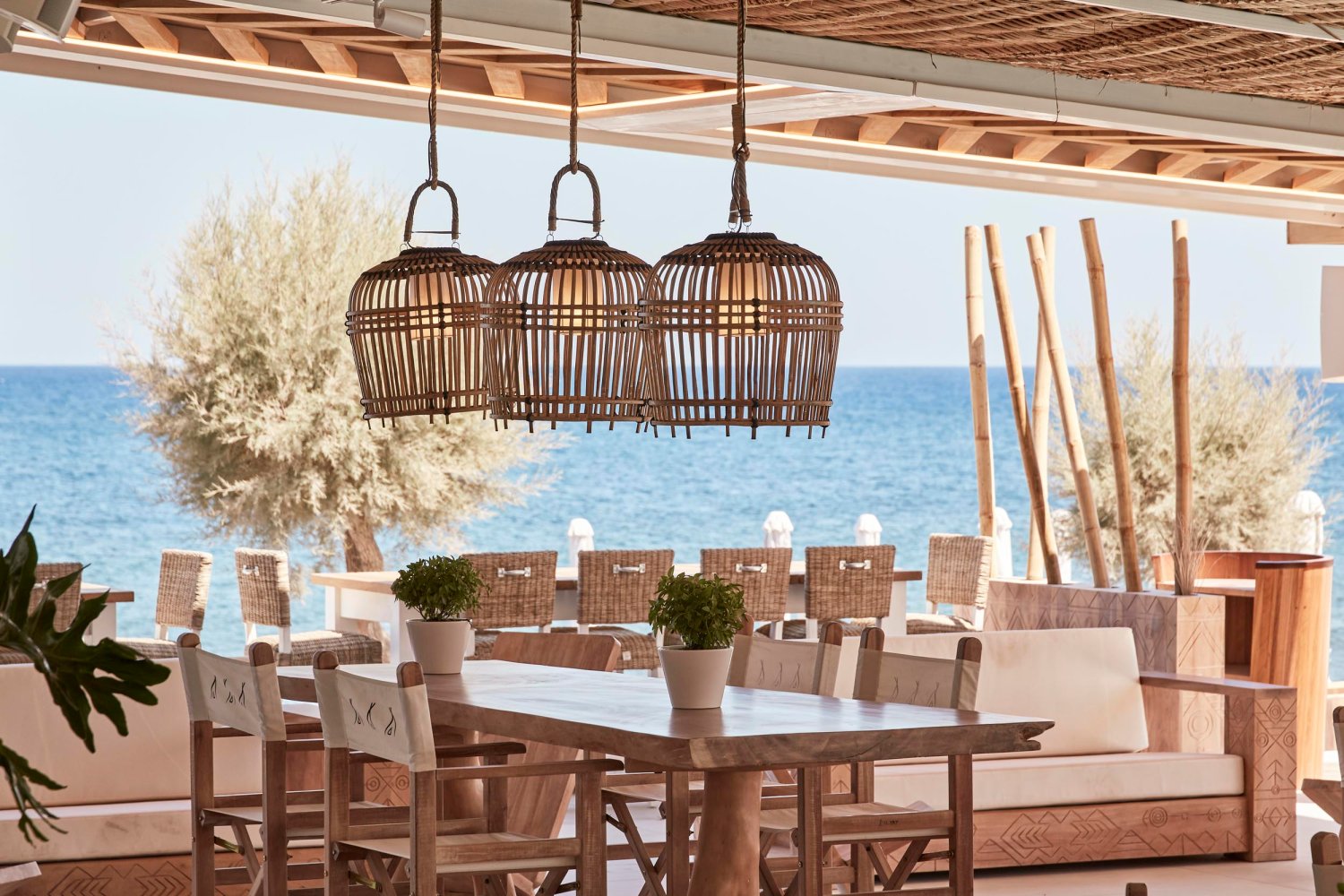 Nikki Beach Santorini - Restaurant area
