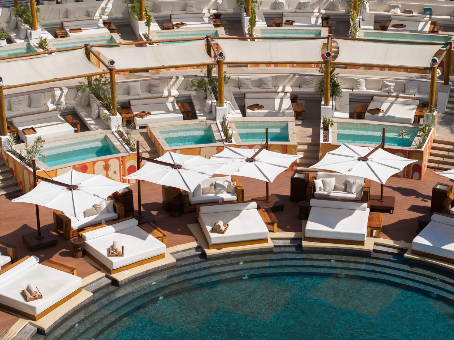 Exterior Render of Enscape Beach Club at Nikki Beach Dubai